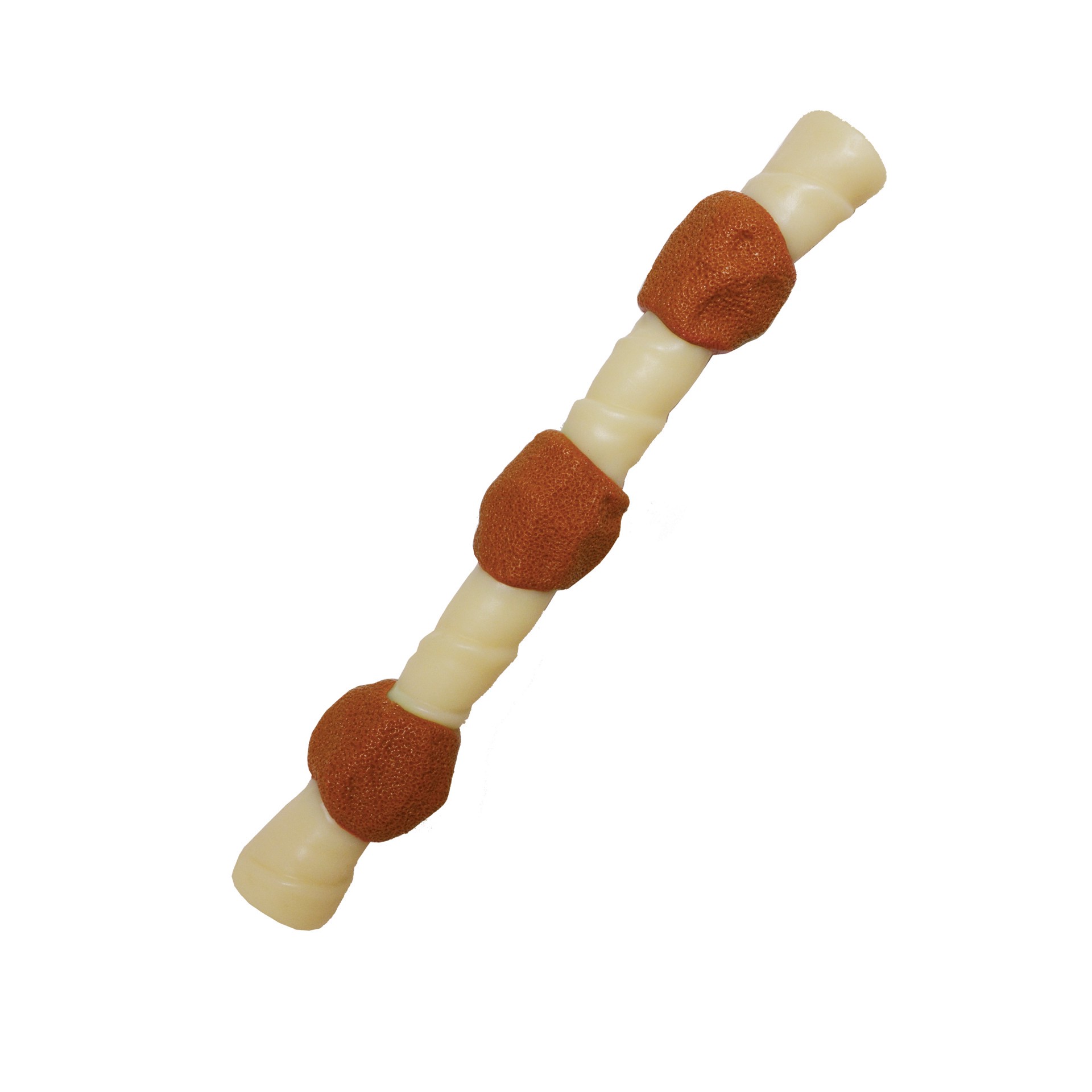 slide 6 of 10, Nylabone Power Chew Shish Kabob Alternative Nylon Chew Toy Chicken Jerky X-Large/Souper - 50+ lbs. (1 Count), 1 ct