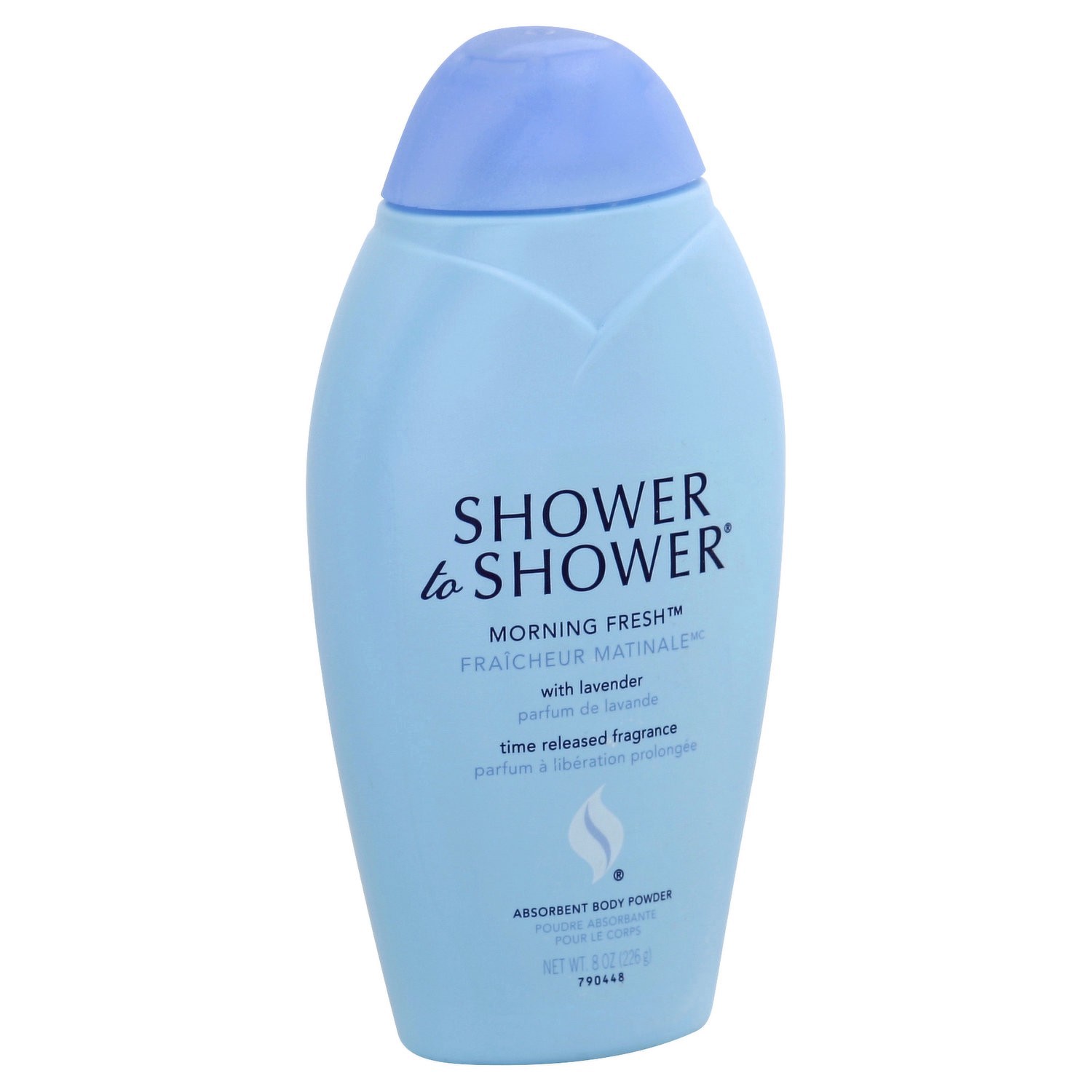 slide 1 of 1, Shower to Shower Body Powder 8 oz, 8 fl oz