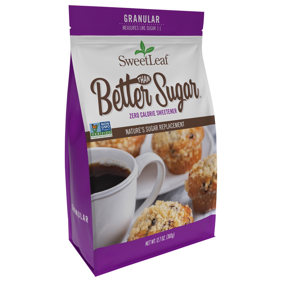 slide 4 of 6, SweetLeaf Better than Sugar Granular Zero Calorie Sweetener 12.7 oz, 11 oz