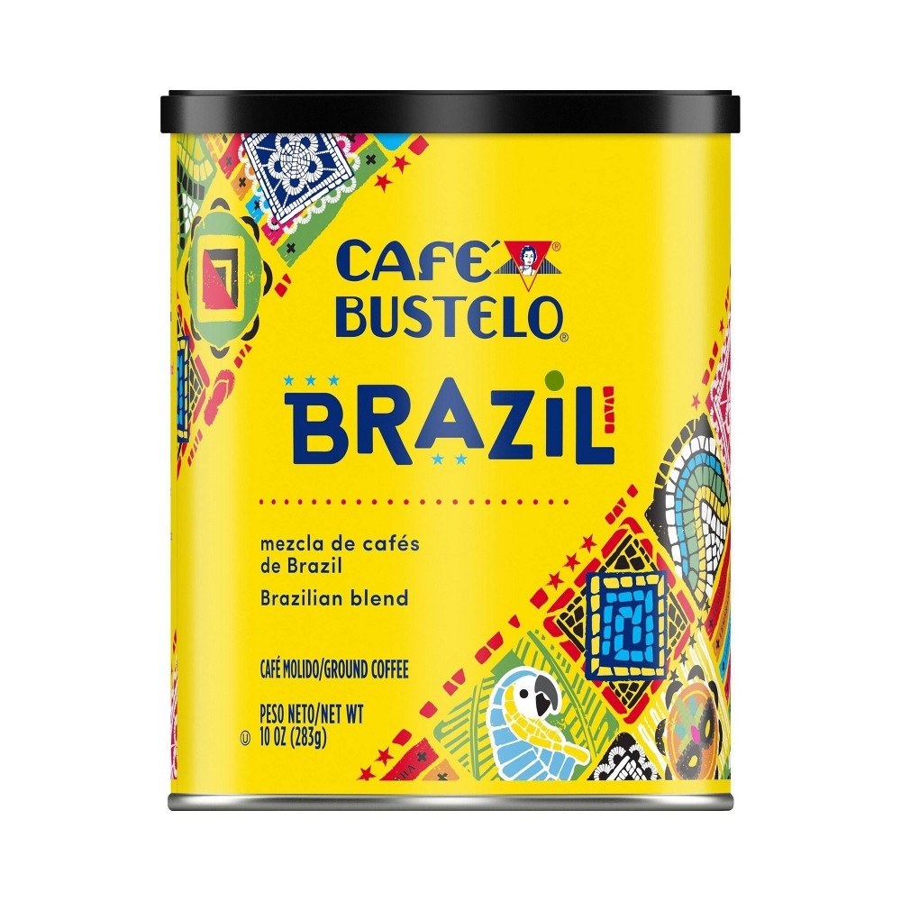 slide 2 of 5, Café Bustelo Brazilian Blend Ground Coffee, 10 oz