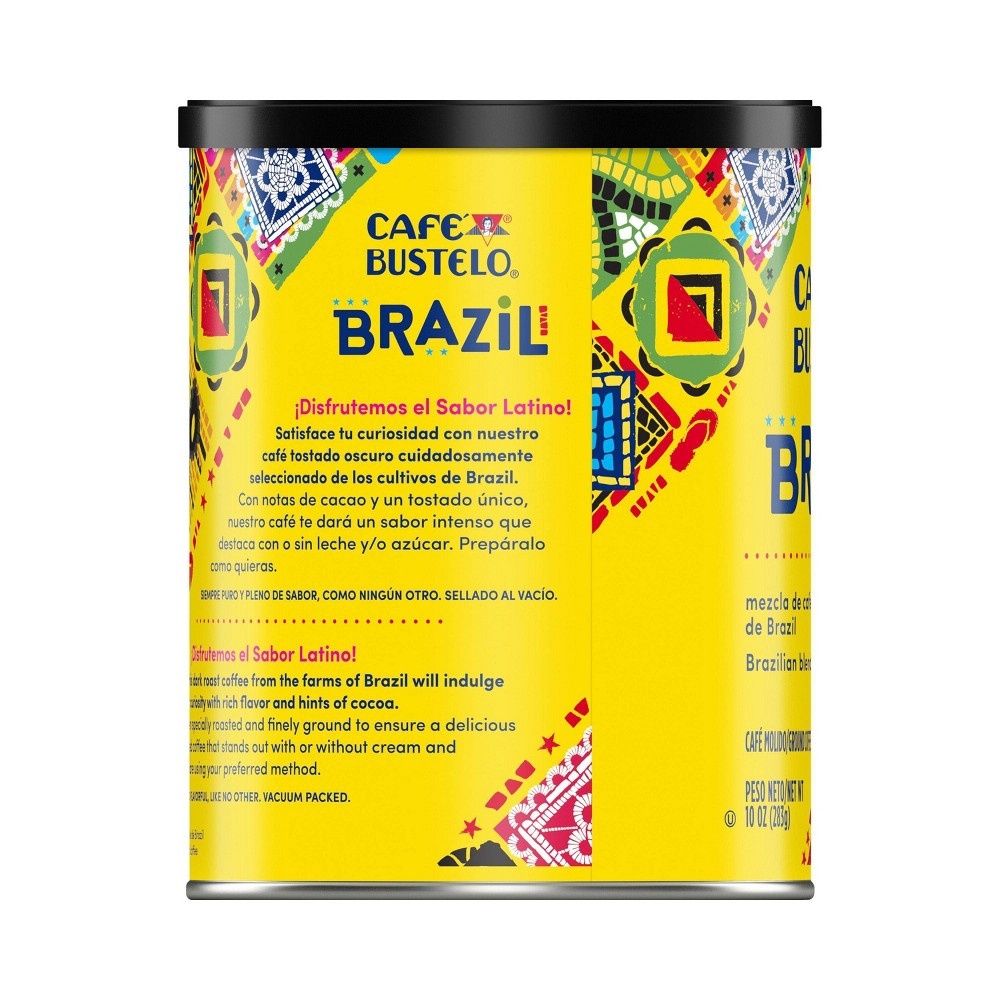 slide 3 of 5, Café Bustelo Brazilian Blend Ground Coffee, 10 oz