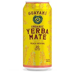Guayakí Yerba Mate Organic Peach Revival 15.5 fl oz