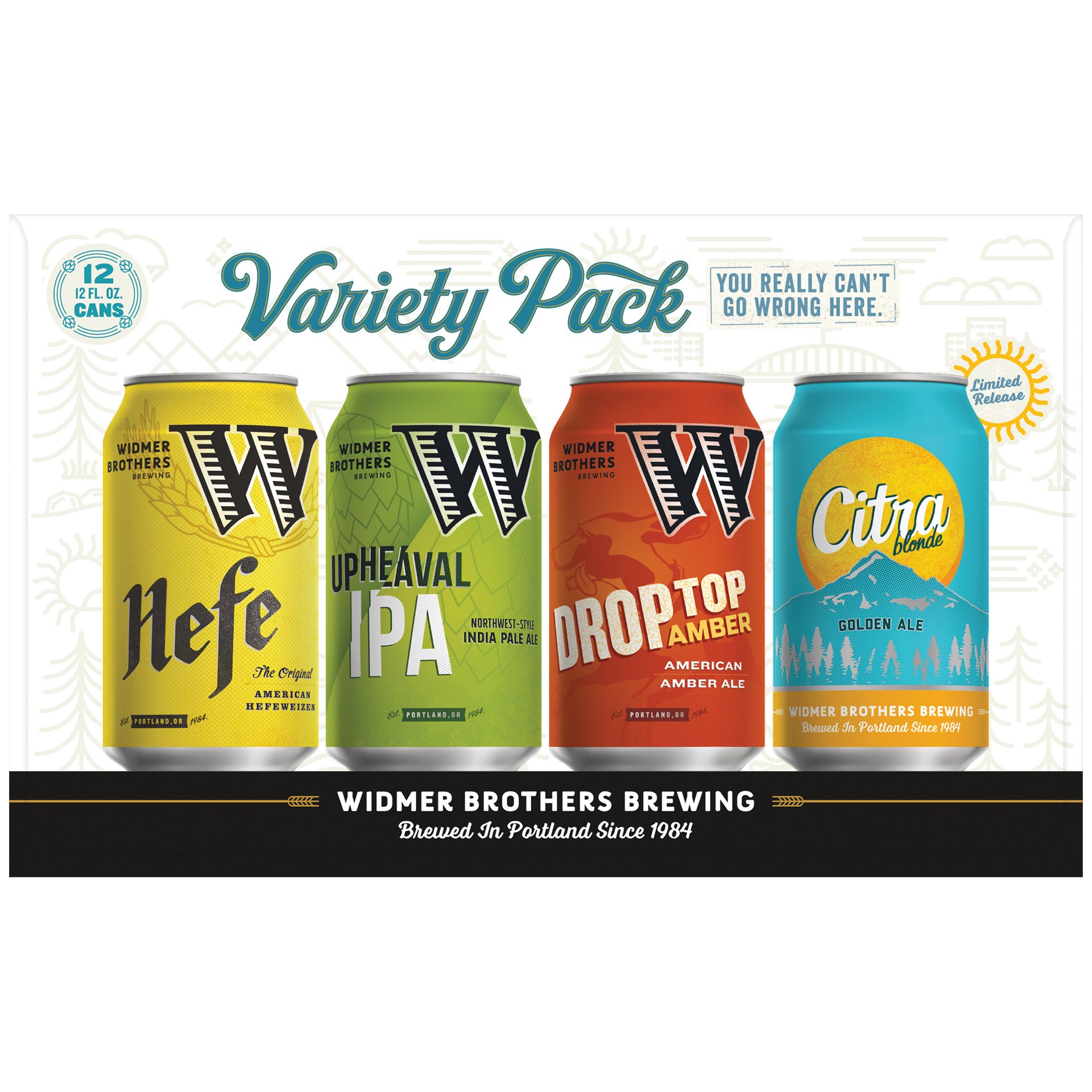 slide 4 of 4, Widmer Brothers Brewing Hazy Jack Pale Ale, 12 Pack 12 fl. oz. Cans, 12 ct; 12 oz