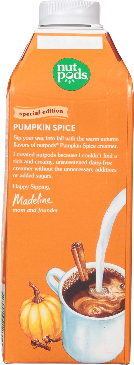 slide 13 of 13, nutpods Almond + Coconut Pumpkin Spice Creamer- 25.4 fl oz, 25.4 fl oz