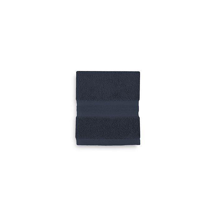 slide 1 of 15, Wamsutta Icon PimaCott Washcloth - Midnight, 1 ct