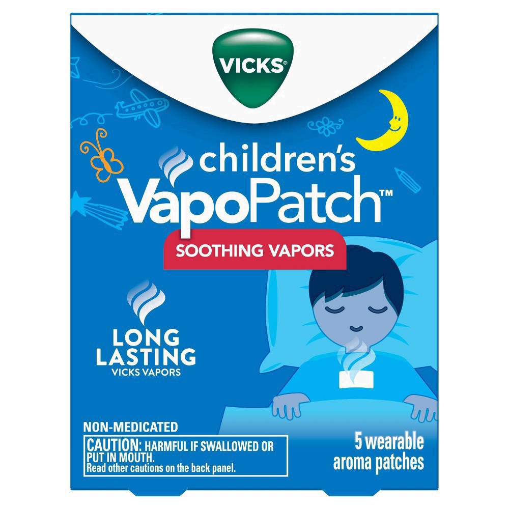 slide 29 of 37, Vicks Children's VapoPatch with Long Lasting Soothing Vapors - Menthol - 5ct, 5 ct