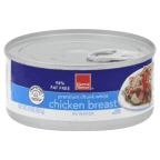 slide 1 of 3, Harris Teeter Canned White Chicken, 4.5 oz