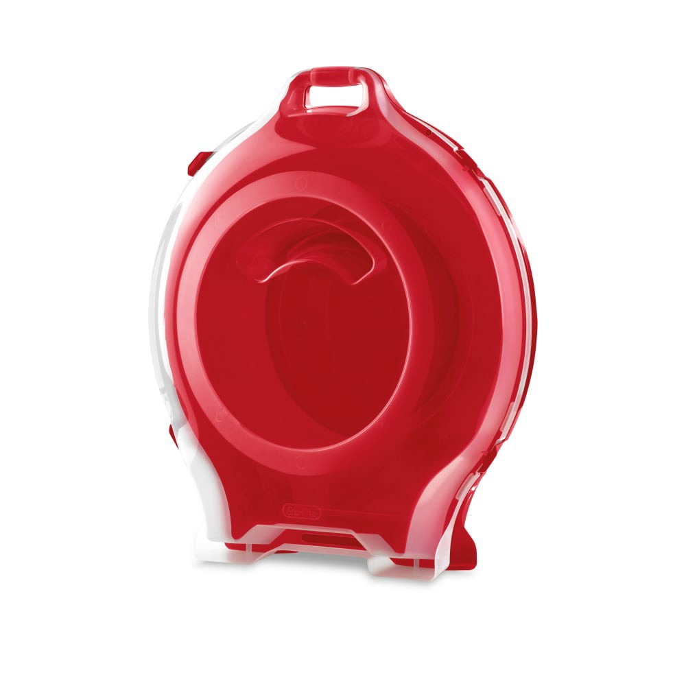 slide 4 of 4, Sterilite Nesting Wreath Box Rocket Red, 1 ct