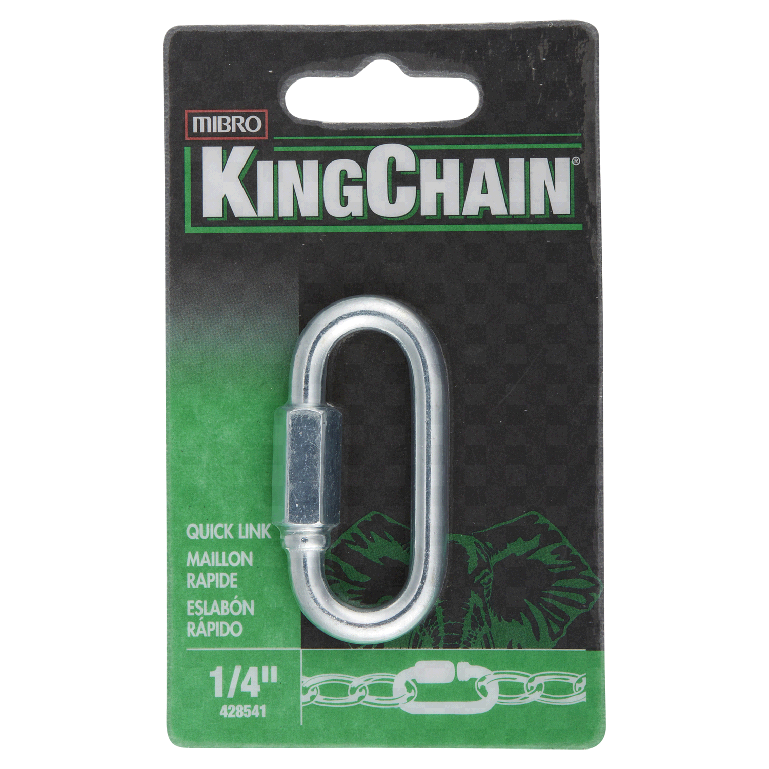 slide 1 of 1, KingChain 1/4" Quick Link, 1 ct