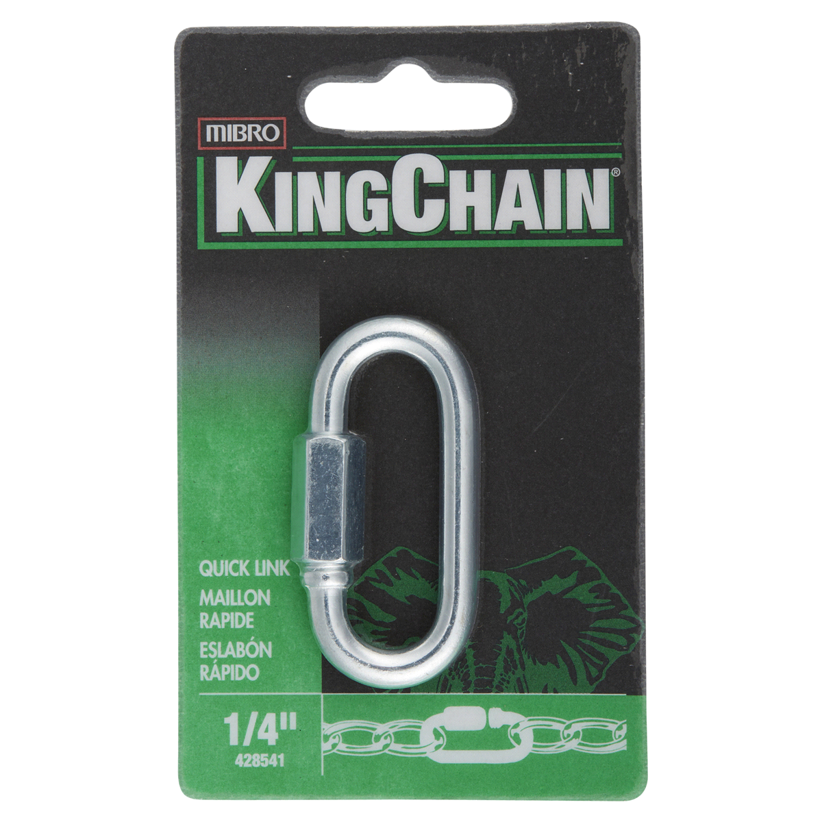 slide 1 of 1, KingChain 1/4 Quick Link, 1 ct