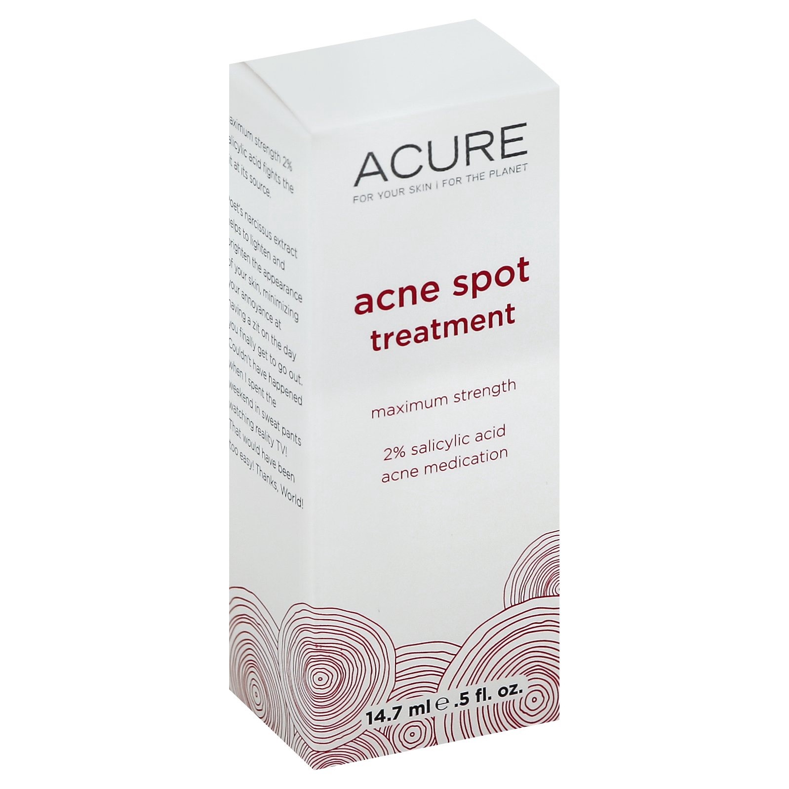 slide 1 of 1, ACURE Incredibly Clear Acne Spot, 0.5 fl oz