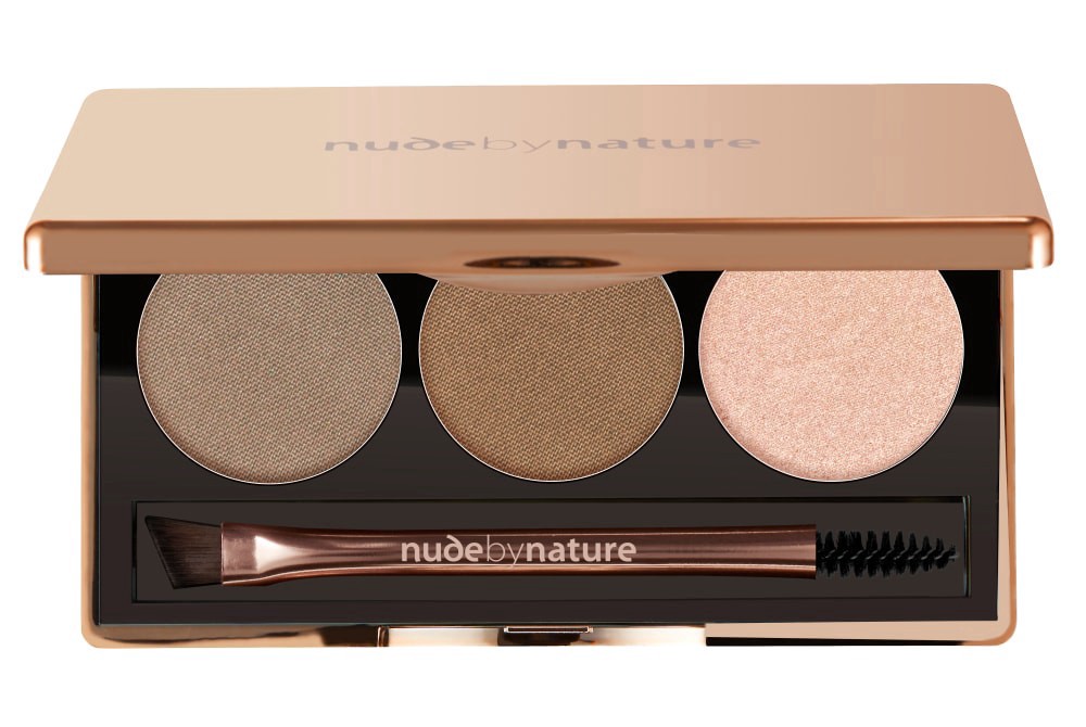 slide 2 of 2, Nude by Nature Natural Definition Brow Palette - 01 Blonde, 1 ct