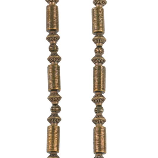 slide 1 of 3, Oxidized Brass Metal Mixed Beads By Bead Landing, 3.8mm-12.8mm