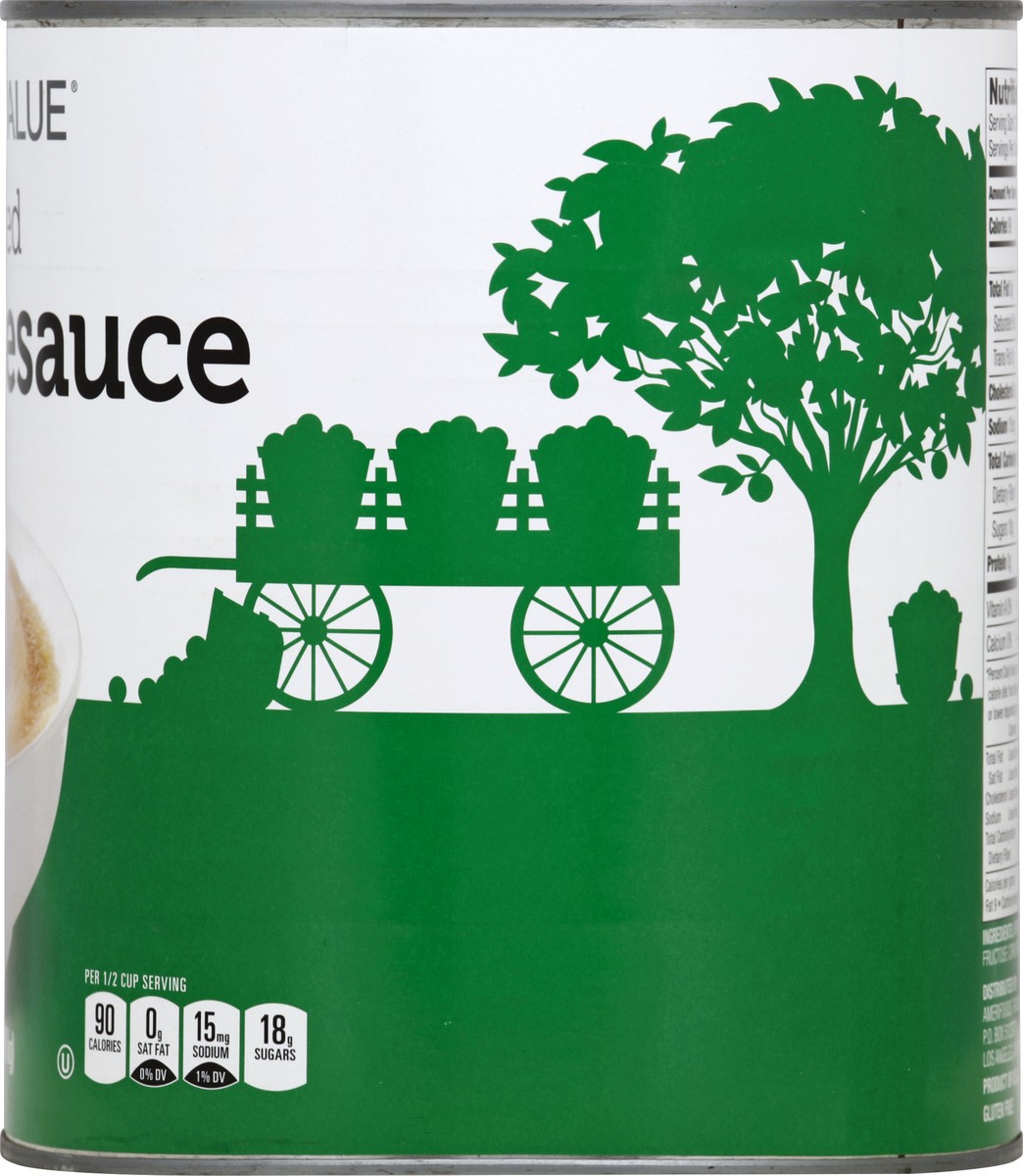 slide 2 of 8, Cb03 Simply Value Sweetened Applesauce, 108 oz