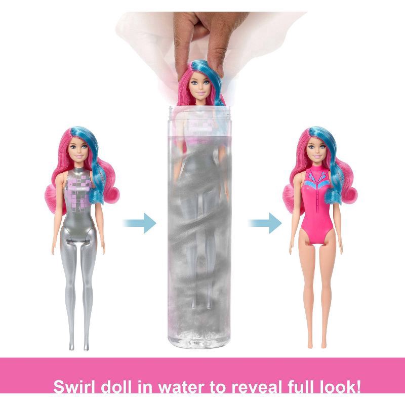 slide 2 of 6, Barbie Color Reveal 11.5" Disco Star Series Fashion Doll & Accessories with 6 Surprises, 1 ct