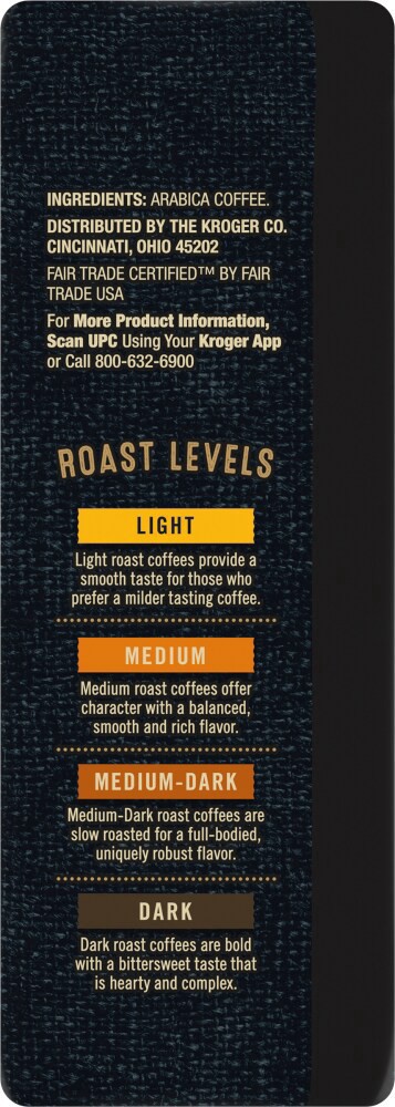 slide 4 of 4, Private Selection Breakfast Blend Medium Dark Roast Ground Coffee - 12 oz, 12 oz