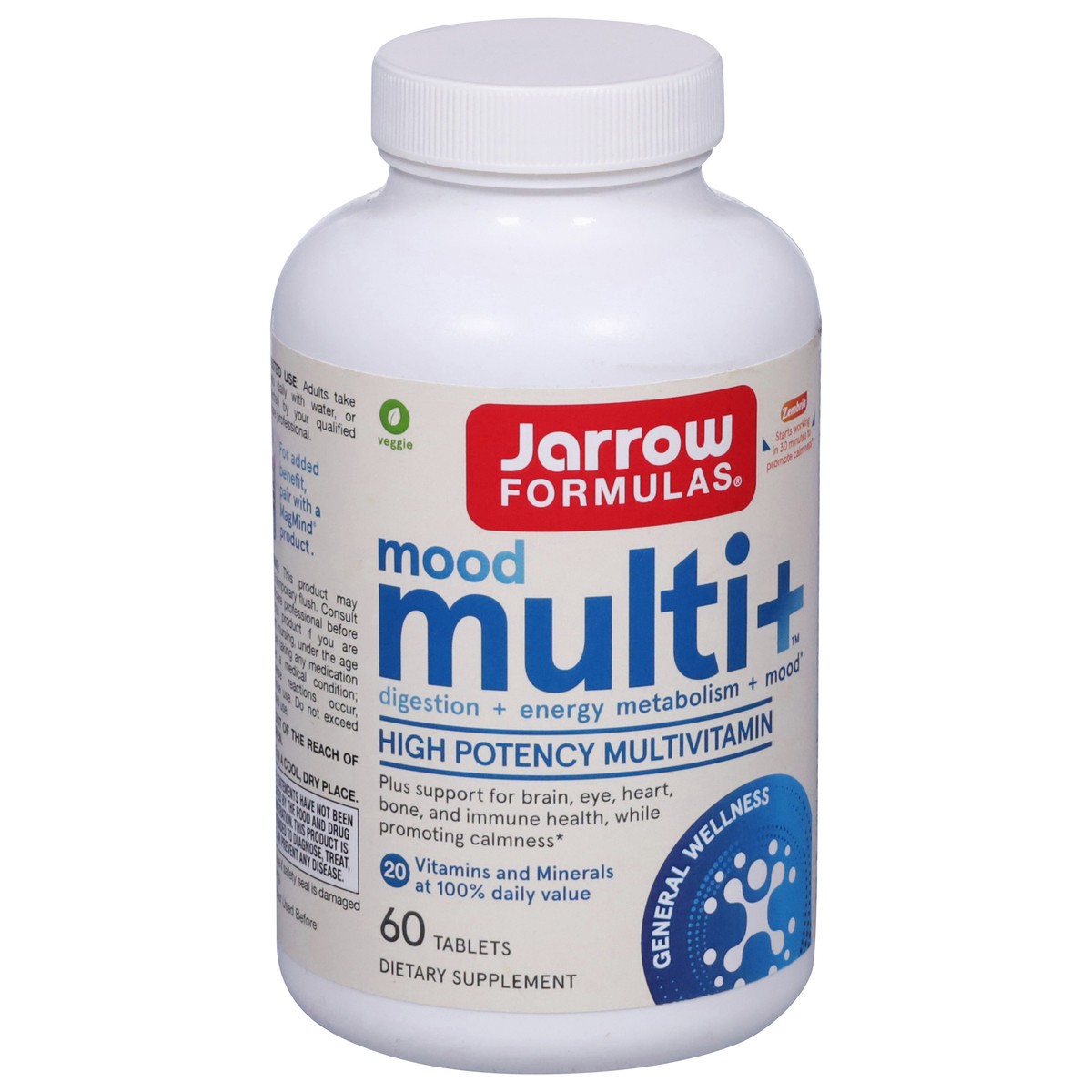 slide 2 of 12, Jarrow Mood Multivitamin+, 60 ct