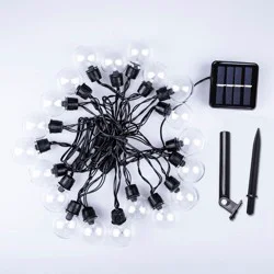 Hd Designs Outdoor String Lights-Clear