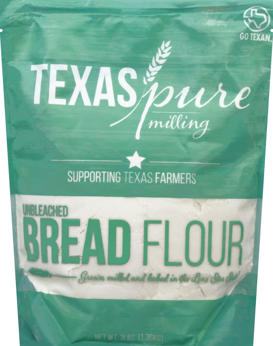 slide 5 of 6, Texas Pure Milling Bread Flour 3 lb, 3 lb
