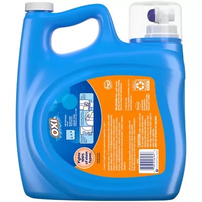 slide 1 of 3, All Stainlifters Laundry Detergent Liquid with OXI Stain Removers and Whiteners, 141 Ounce, 79 Loads, 141 fl oz