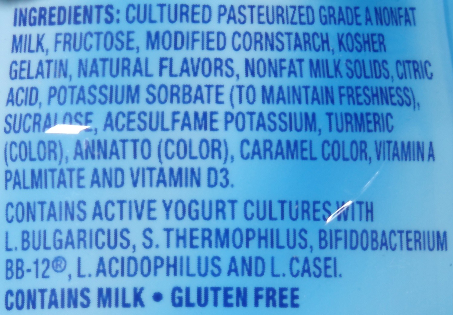 slide 5 of 5, La Yogurt Light Banana Cream Yogurt, 6 oz