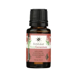 SunLeaf Naturals Rosy Geranium Essential Oil Aroma Blend