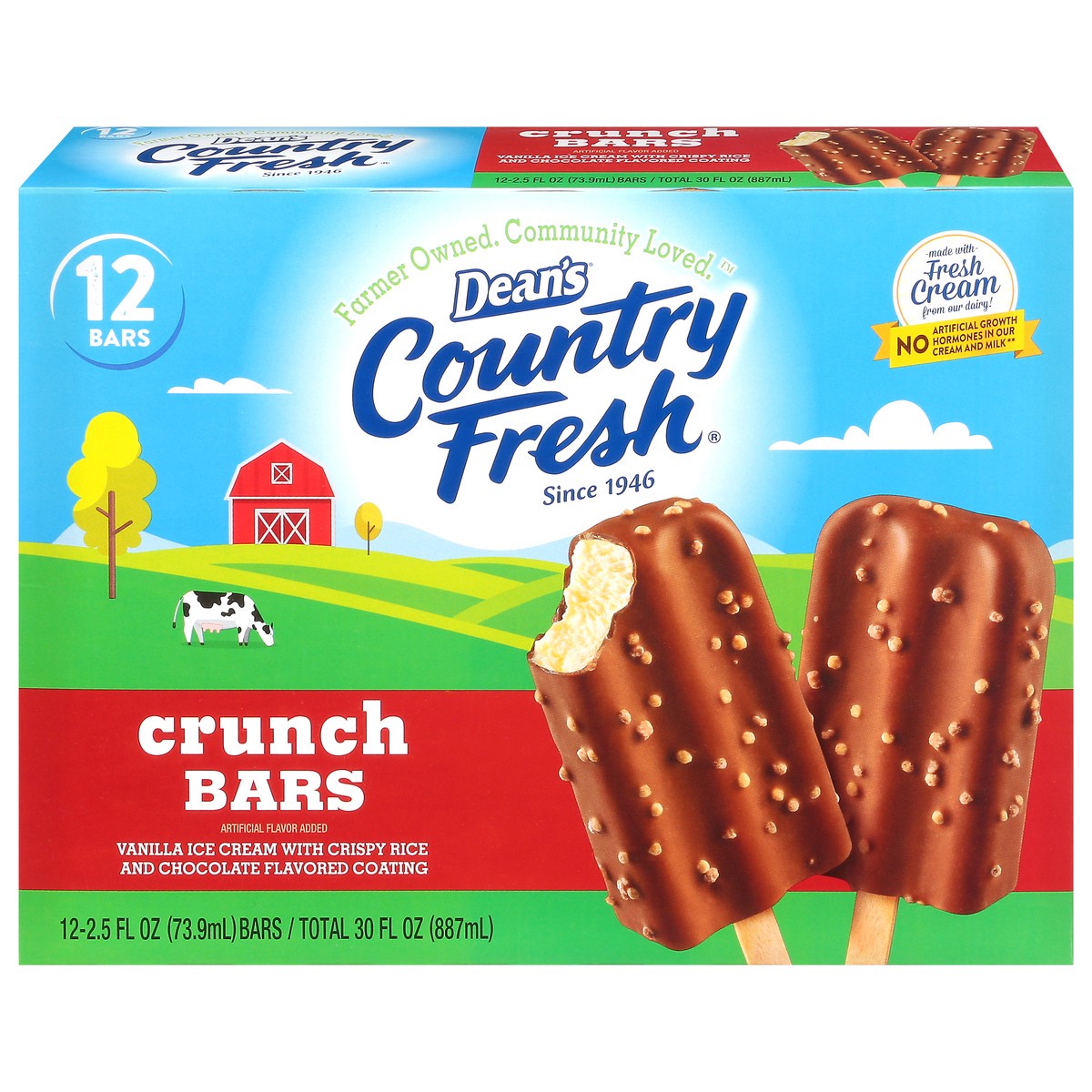 slide 15 of 16, Country Fresh Crunch Bars, 12 ct