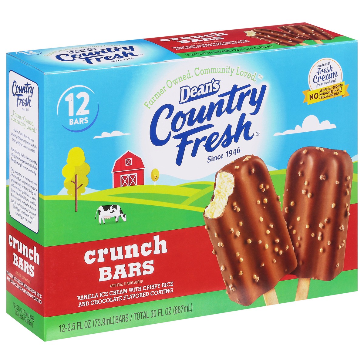 slide 11 of 16, Country Fresh Crunch Bars, 12 ct