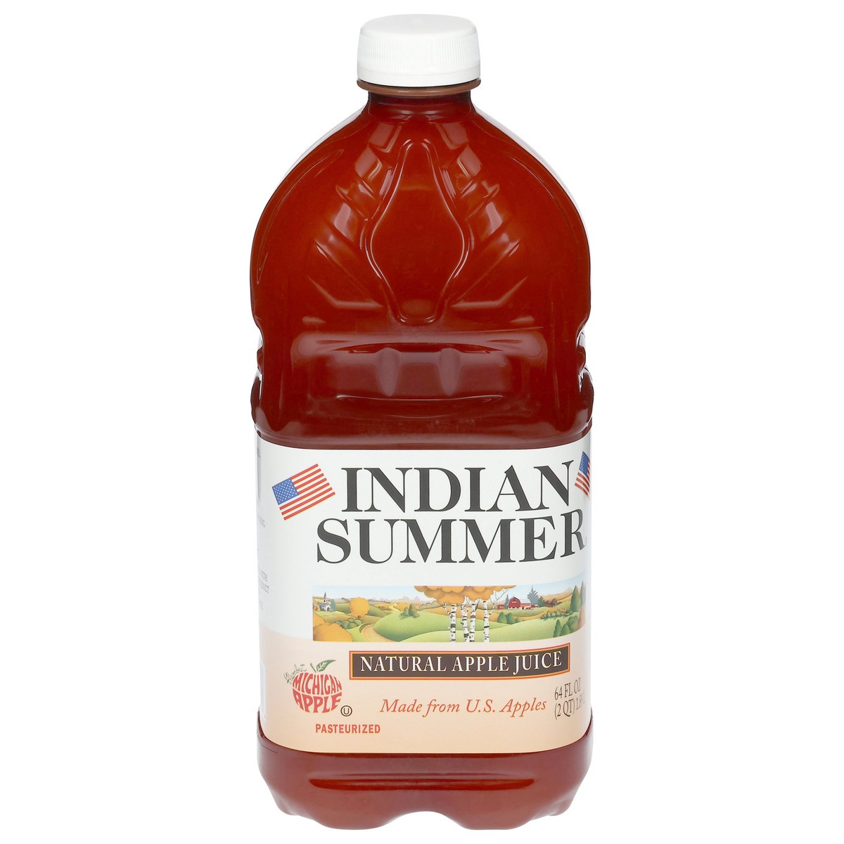 slide 11 of 14, Indian Summer Natural Apple Juice - 64 fl oz, 64 oz