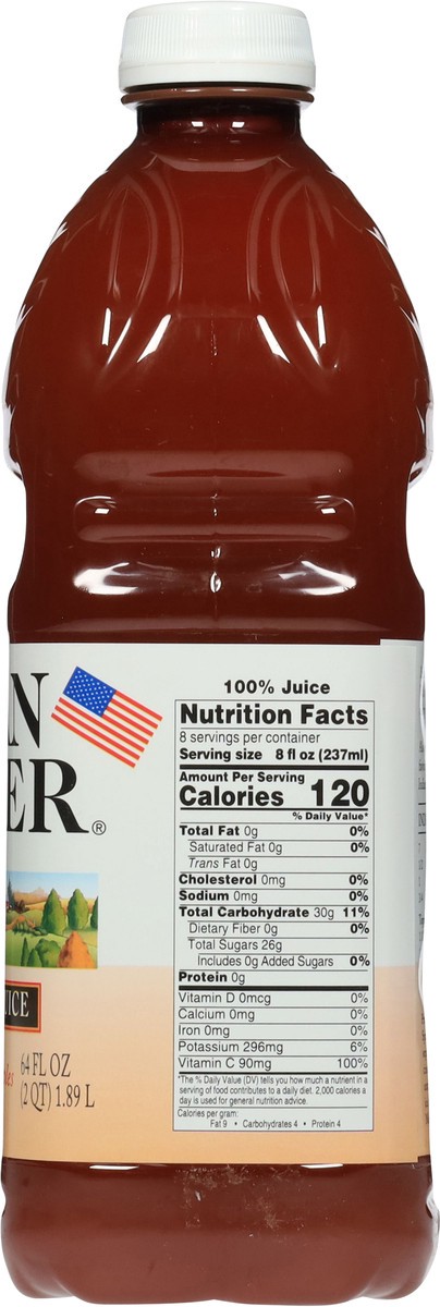 slide 14 of 14, Indian Summer Natural Apple Juice - 64 fl oz, 64 oz