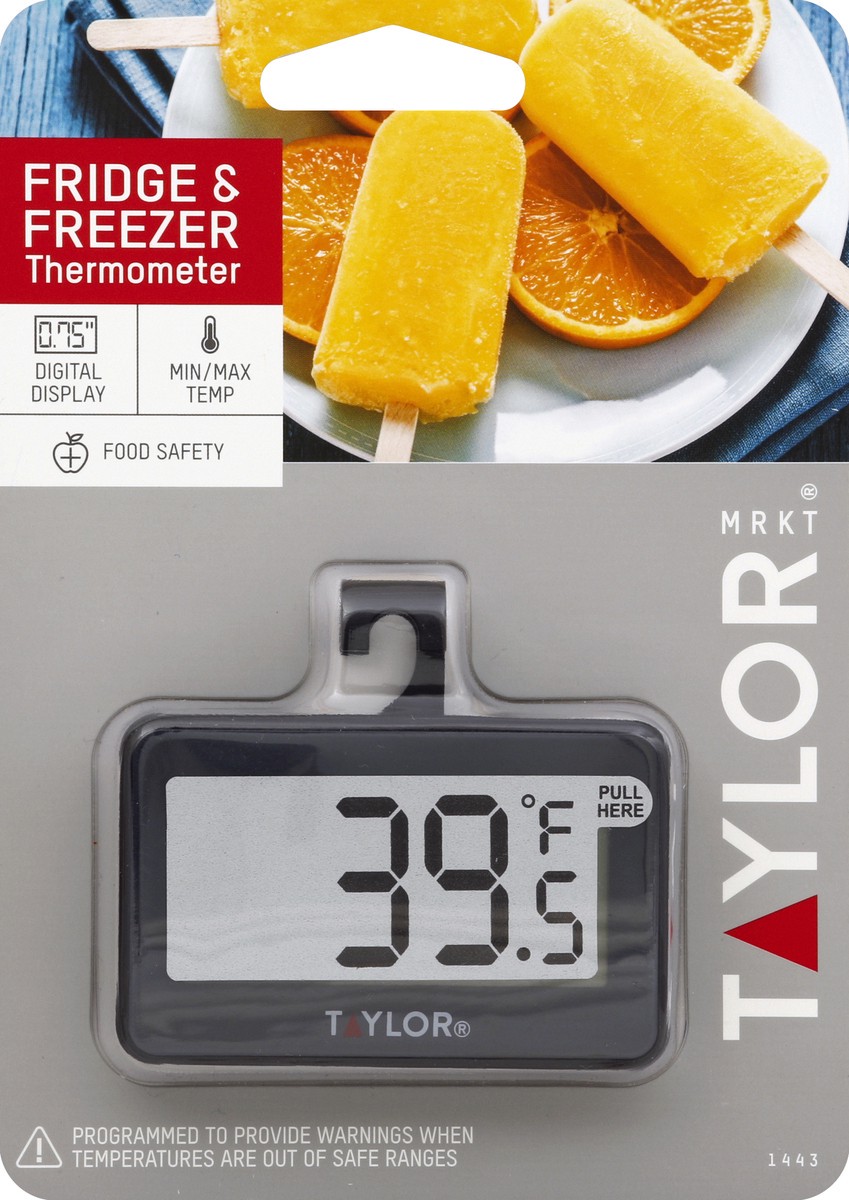 slide 1 of 2, Taylor Fridge & Freezer Thermometer 1 ea, 1 ct