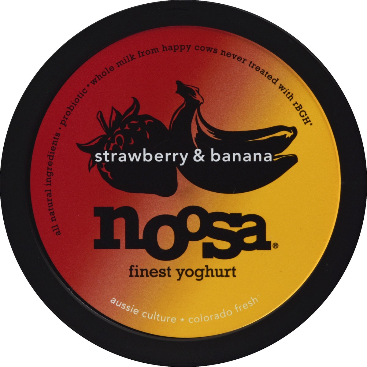 slide 2 of 3, Noosa Banana And Strawberry Yoghurt, 7 oz