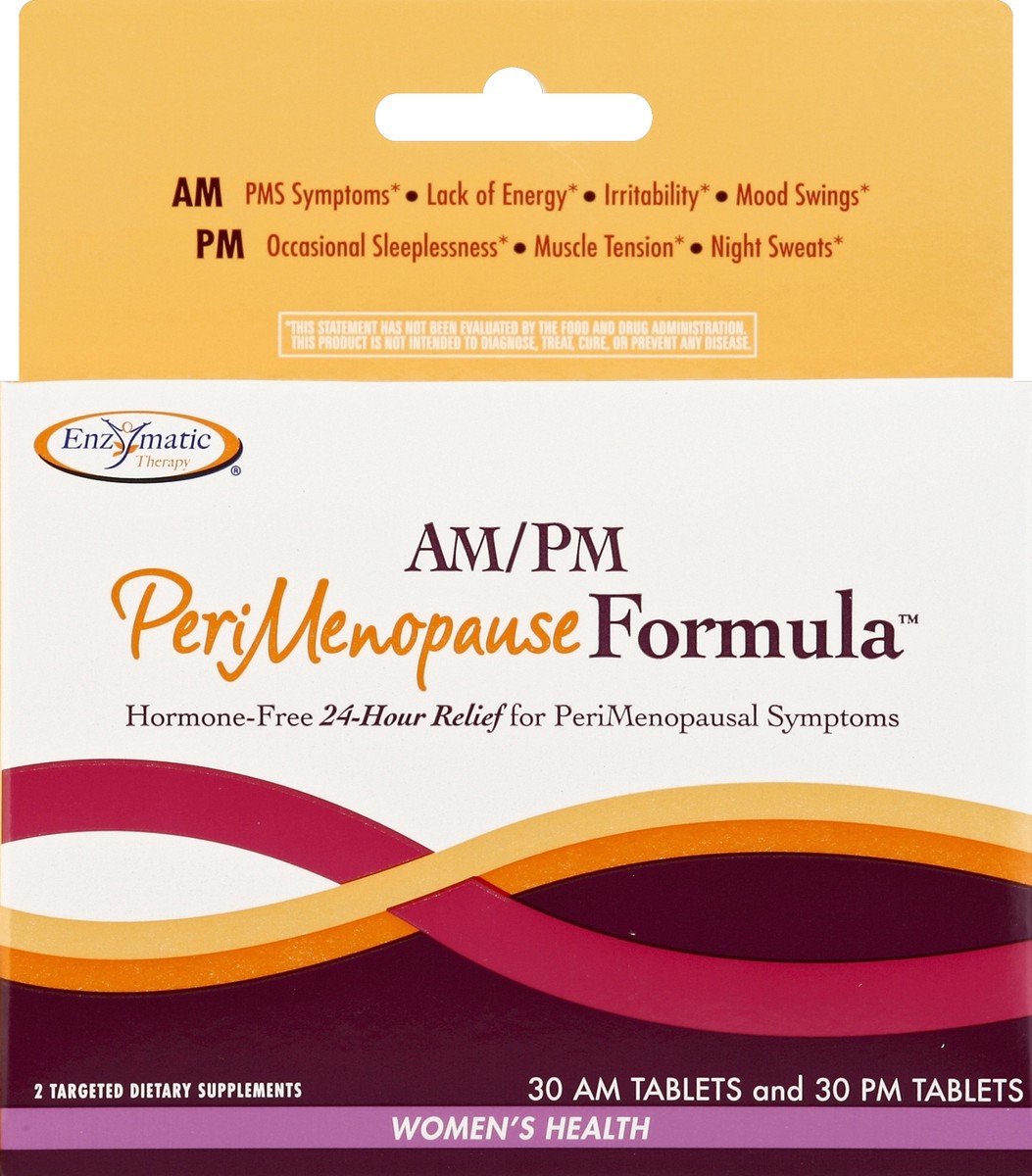 slide 3 of 4, Nature's Way AM/PM PeriMenopause Formula 2 Tablets, 2 ct