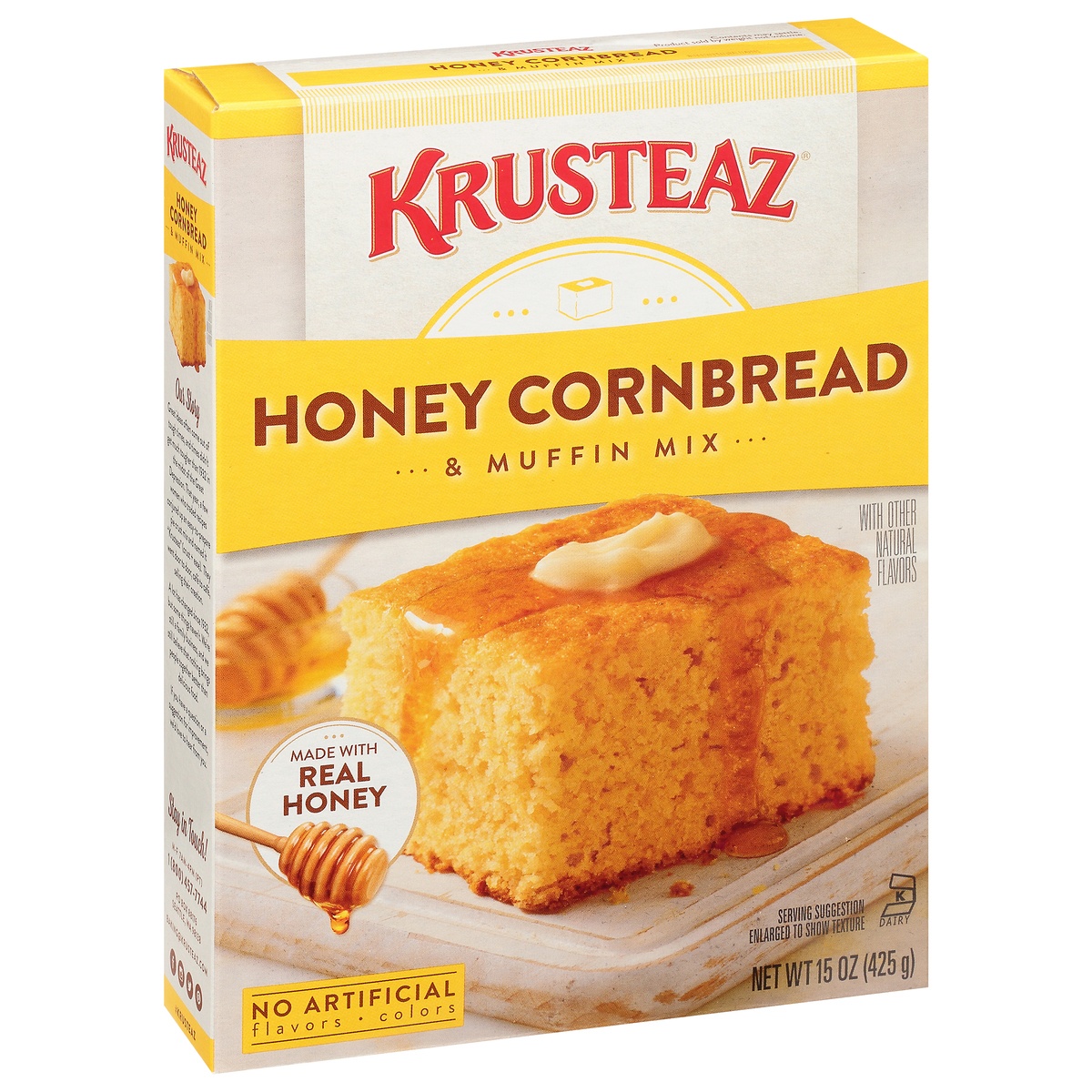 slide 2 of 11, Krusteaz Honey Cornbread Mix, 15 oz
