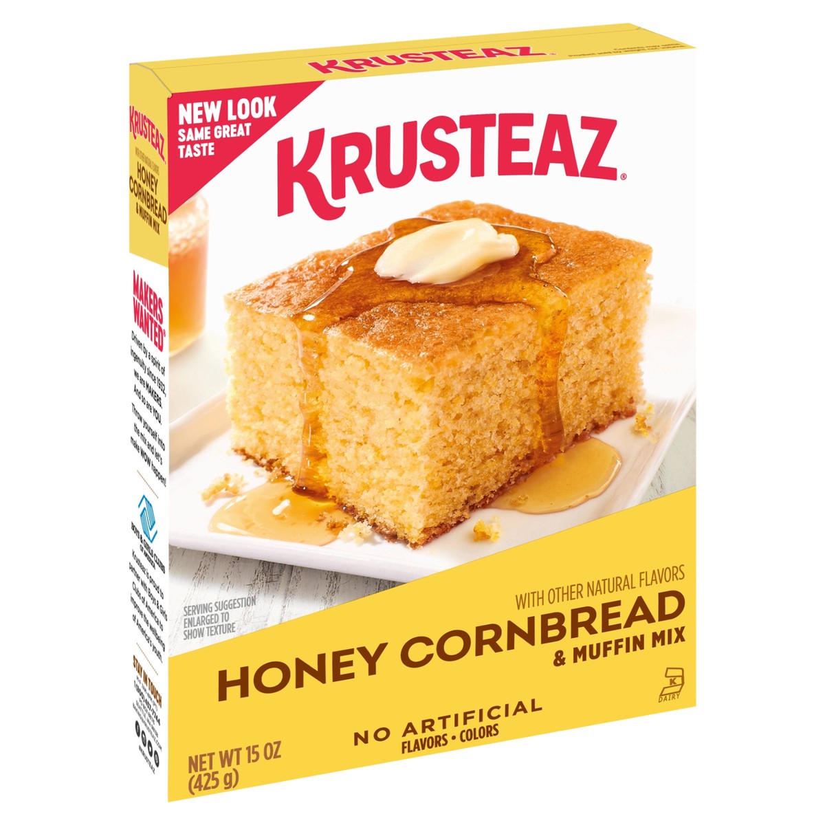 slide 5 of 9, Krusteaz Cornbread & Muffin Mix, 15 oz