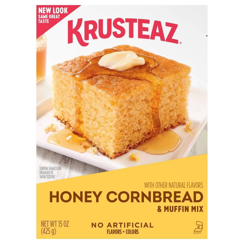 slide 1 of 9, Krusteaz Cornbread & Muffin Mix, 15 oz