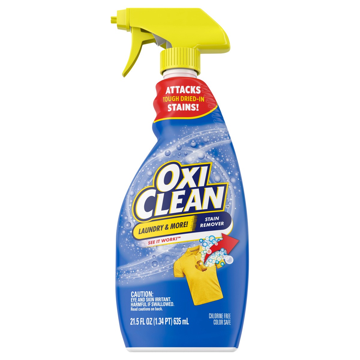 slide 1 of 9, Oxi-Clean Laundry Stain Remover Spray, 21.5 fl oz, 21.5 fl oz