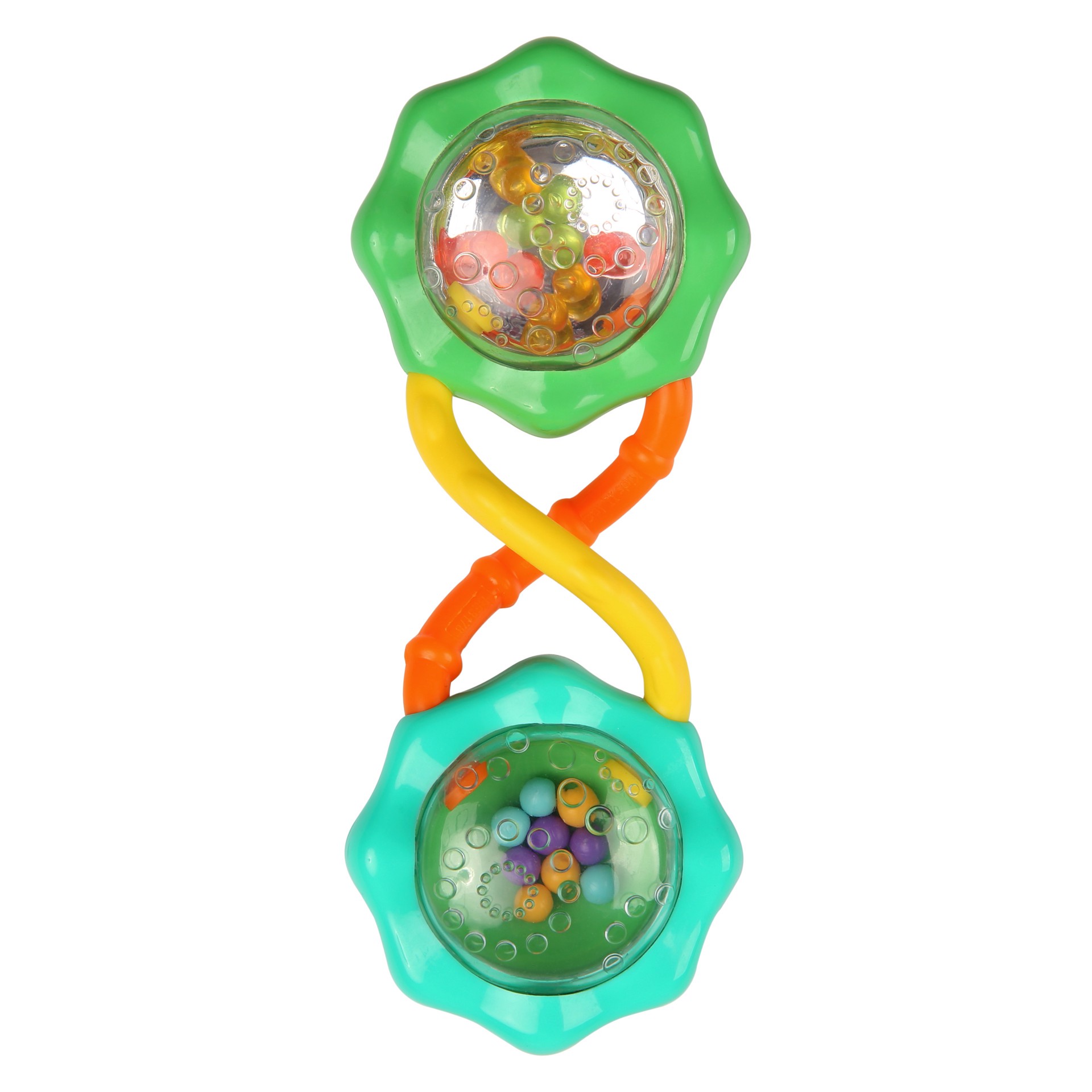 slide 1 of 6, Bright Starts Rattle & Shake Barbell Toy, 1 ct