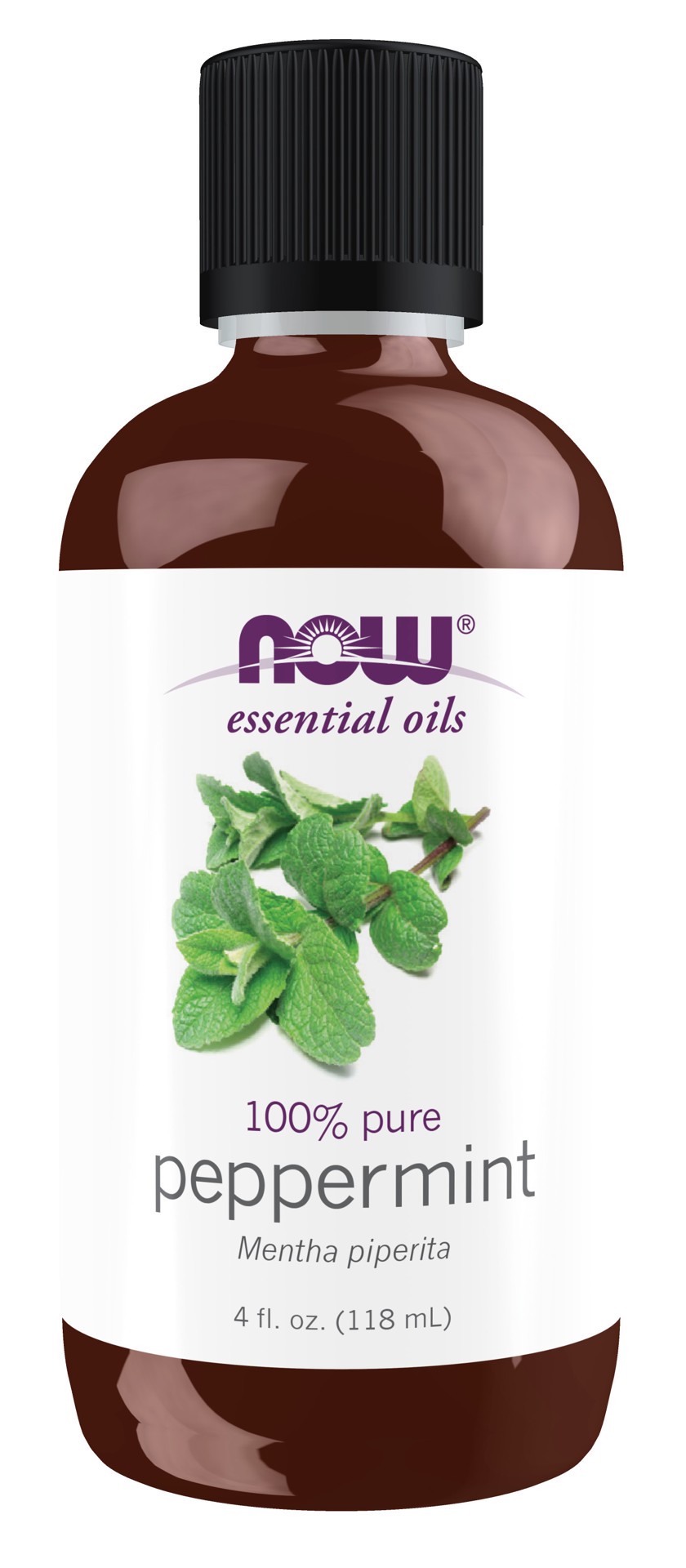 slide 1 of 4, NOW Peppermint Oil - 4 fl. oz., 4 fl oz