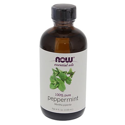 slide 1 of 2, NOW Essential Oils 100% Pure Peppermint Oil, 4 fl oz
