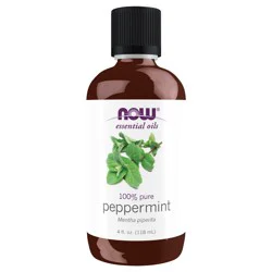 NOW Peppermint Oil - 4 fl oz