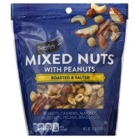 slide 1 of 1, Signature Select Mixed Nuts With Peanuts, 16 oz