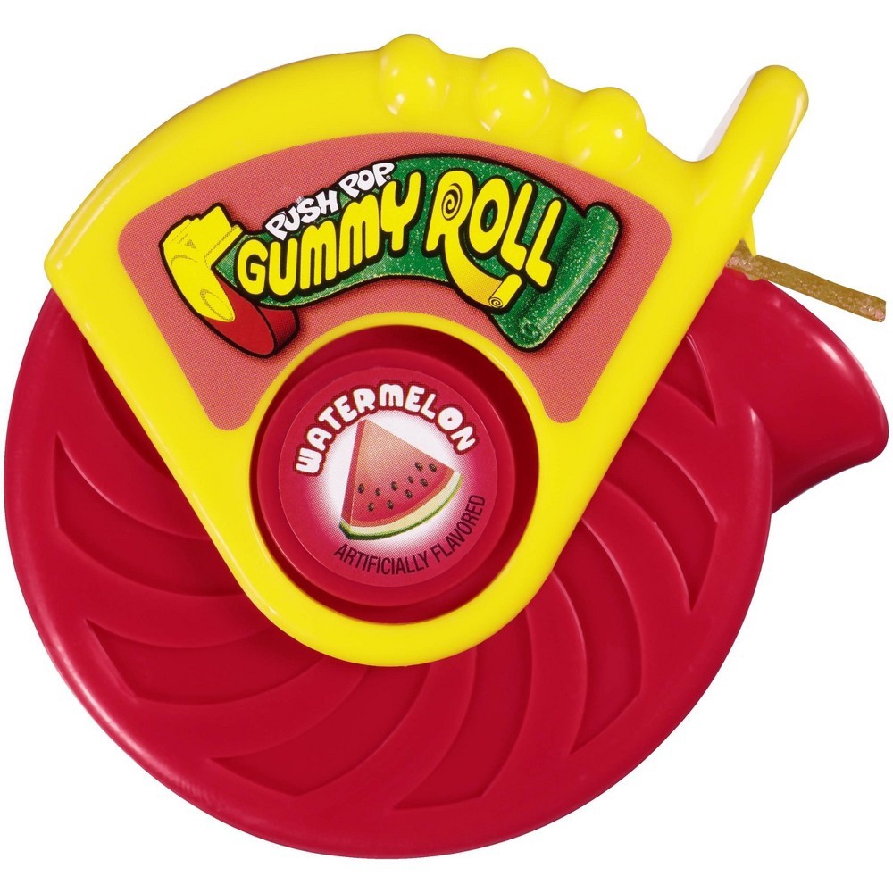 slide 5 of 5, Push Pop Gummy Roll Assorted Flavors Gummy Candy, 1.4 oz