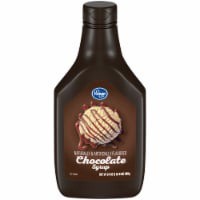 slide 1 of 6, Kroger Chocolate Flavored Syrup, 24 oz