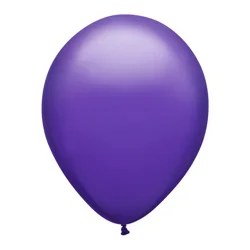 Single Latex Balloon 11 Inch Purple