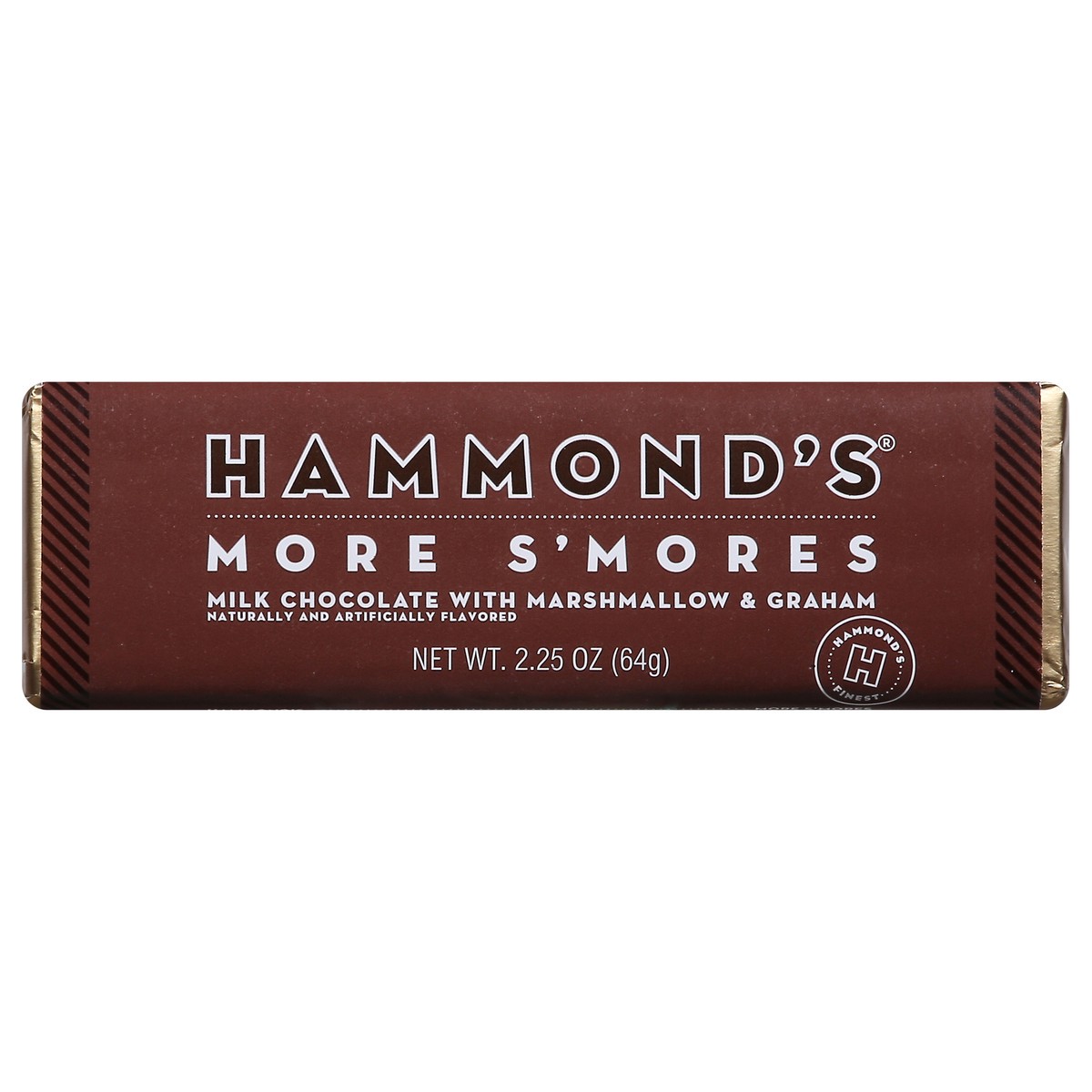 slide 2 of 14, Hammond's More S'mores Milk Chocolate with Marshmallow & Graham 2.25 oz, 2.25 oz