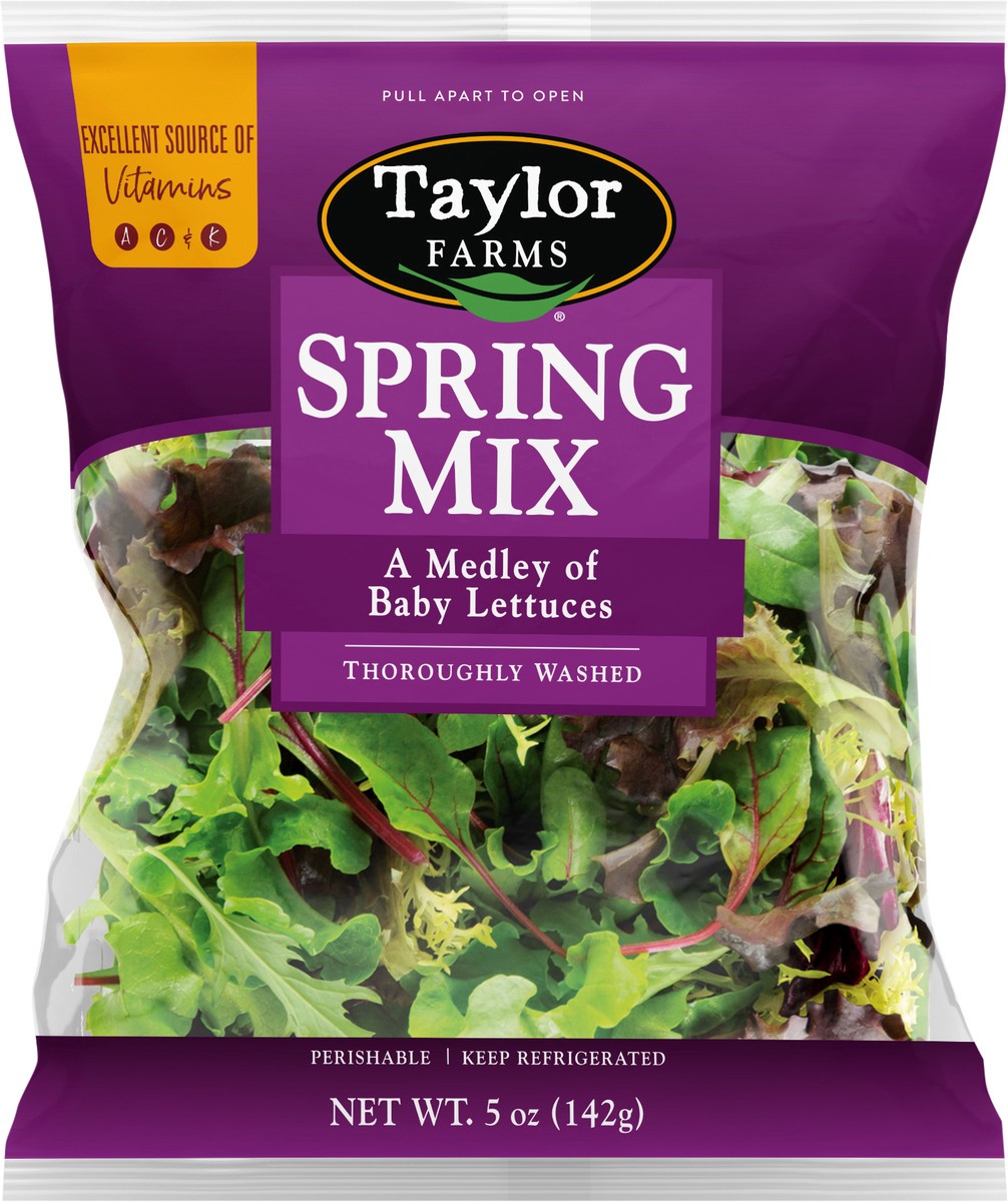 slide 6 of 6, Taylor Farms Spring Mix, 5 oz