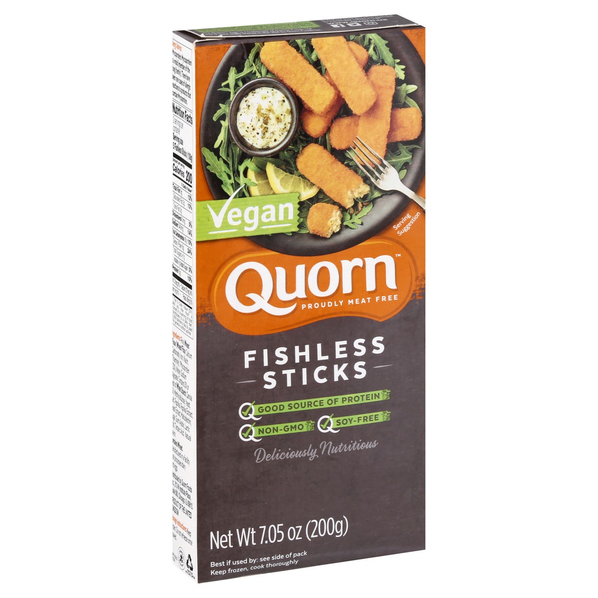 slide 9 of 12, Quorn Vegan Fishless Sticks 10 ea, 7.05 oz