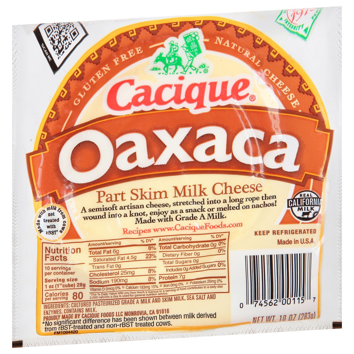 slide 2 of 9, Cacique Oaxaca Cheese, 10 oz