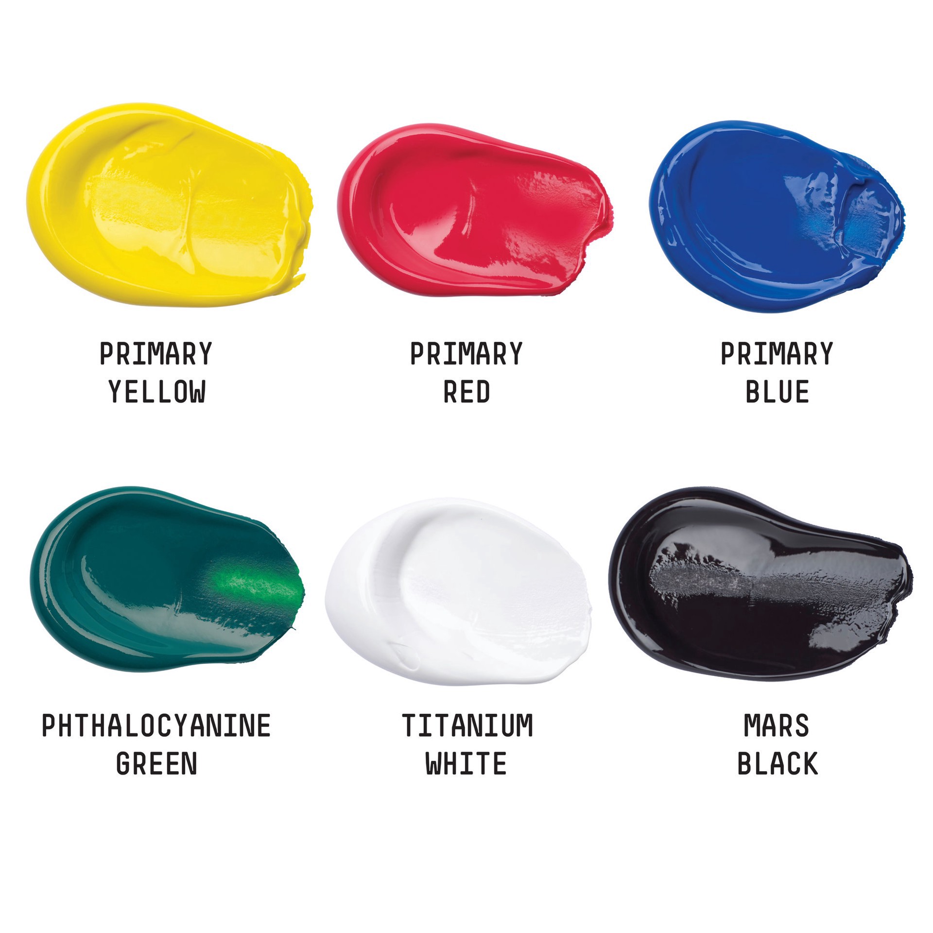 slide 4 of 6, Liquitex Basics Acrylic Color Starter Set, 4 fl oz